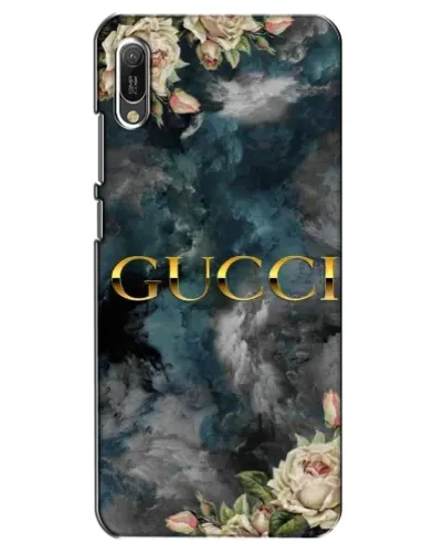 Чехол для Huawei Y6 2019 с картинкой «Абстрактные цветы Gucci» Чехол для Huawei Y6 2019 с картинкой «Абстрактные цветы Gucci»