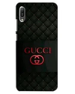 Чехол для Huawei Y6 2019 с картинкой «Gucci — стеганый черный»