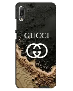 Чехол для Huawei Y6 2019 с картинкой «Gucci — песчаные дюны»