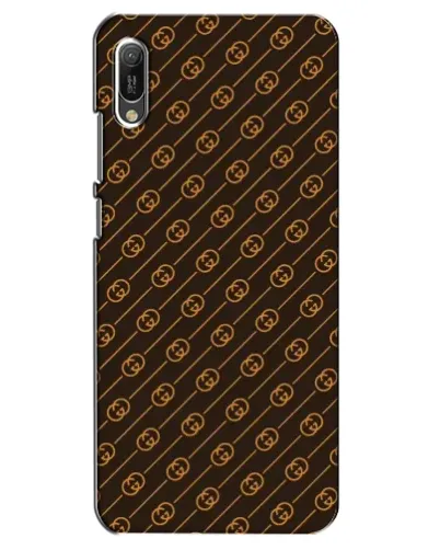 Чехол для Huawei Y6 2019 с картинкой «Gucci — золотые диагонали» Чехол для Huawei Y6 2019 с картинкой «Gucci — золотые диагонали»