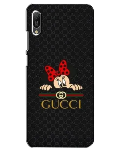 Чехол для Huawei Y6 2019 с картинкой «Минни Маус Gucci — черный» Чехол для Huawei Y6 2019 с картинкой «Минни Маус Gucci — черный»