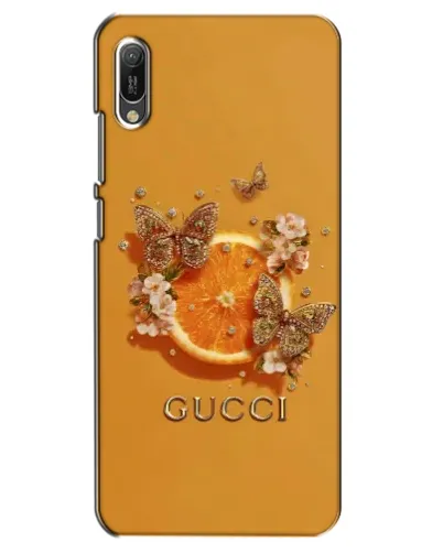 Чехол для Huawei Y6 2019 с картинкой «Gucci — золотые бабочки» Чехол для Huawei Y6 2019 с картинкой «Gucci — золотые бабочки»