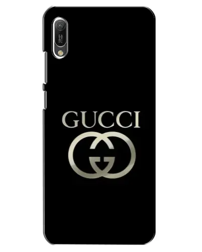 Чехол для Huawei Y6 2019 с картинкой «Gucci — золото на черном» Чехол для Huawei Y6 2019 с картинкой «Gucci — золото на черном»