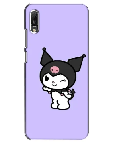 Чехол для Huawei Y6 2019 с картинкой «Классическая Kuromi»