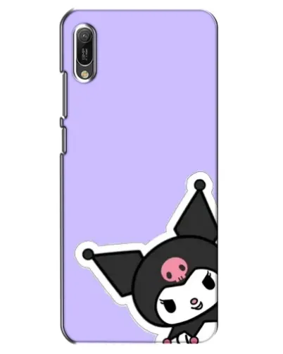 Чехол для Huawei Y6 2019 с картинкой «Забавная Kuromi»