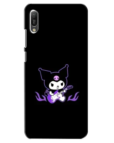 Чехол для Huawei Y6 2019 с картинкой «Электрическая Kuromi»