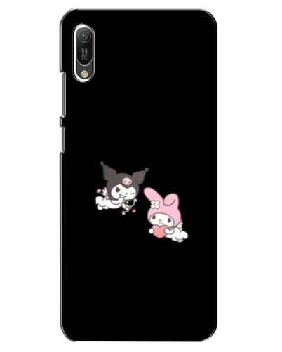 Чехол для Huawei Y6 2019 с картинкой «My Melody и Kuromi»