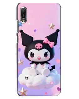 Чехол для Huawei Y6 2019 с картинкой «Куроми на облаке»