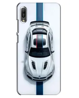 Чехол для Huawei Y6 2019 с картинкой «Вид сверху — BMW M»