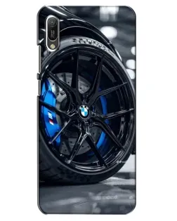 Чехол для Huawei Y6 2019 с картинкой «Колесо BMW вблизи» Чехол для Huawei Y6 2019 с картинкой «Колесо BMW вблизи»