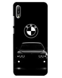 Чехол для Huawei Y6 2019 с картинкой «BMW — взгляд из темноты» Чехол для Huawei Y6 2019 с картинкой «BMW — взгляд из темноты»