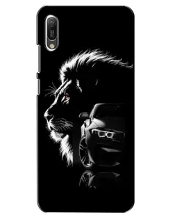 Чехол для Huawei Y6 2019 с картинкой «BMW и лев» Чехол для Huawei Y6 2019 с картинкой «BMW и лев»