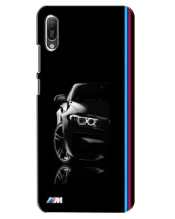 Чехол для Huawei Y6 2019 с картинкой «Силуэт BMW в темноте» Чехол для Huawei Y6 2019 с картинкой «Силуэт BMW в темноте»