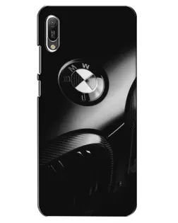 Чехол для Huawei Y6 2019 с картинкой «Эмблема BMW — макро» Чехол для Huawei Y6 2019 с картинкой «Эмблема BMW — макро»