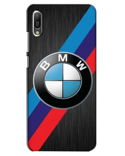 Чехол для Huawei Y6 2019 с картинкой «BMW M-stripes стиль»