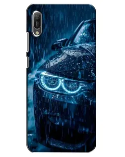 Чехол для Huawei Y6 2019 с картинкой «BMW под дождем» Чехол для Huawei Y6 2019 с картинкой «BMW под дождем»