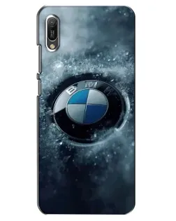 Чехол для Huawei Y6 2019 с картинкой «Логотип BMW — лед» Чехол для Huawei Y6 2019 с картинкой «Логотип BMW — лед»