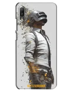 Чехол для Huawei Y6 2019 с картинкой «PUBG — боец в пыли» Чехол для Huawei Y6 2019 с картинкой «PUBG — боец в пыли»
