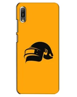 Чехол для Huawei Y6 2019 с картинкой «PUBG — золотой шлем» Чехол для Huawei Y6 2019 с картинкой «PUBG — золотой шлем»