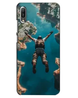 Чехол для Huawei Y6 2019 с картинкой «PUBG — свободное падение» Чехол для Huawei Y6 2019 с картинкой «PUBG — свободное падение»