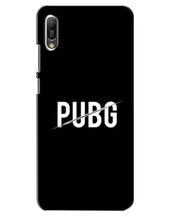 Чехол для Huawei Y6 2019 с картинкой «PUBG — белый логотип» Чехол для Huawei Y6 2019 с картинкой «PUBG — белый логотип»