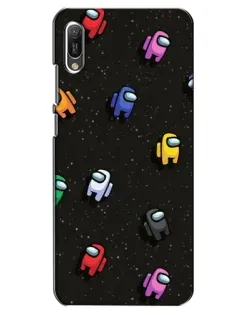 Чохол для Huawei Y6 2019 з картинкою «Космічний патерн Among Us» Чохол для Huawei Y6 2019 з картинкою «Космічний патерн Among Us»