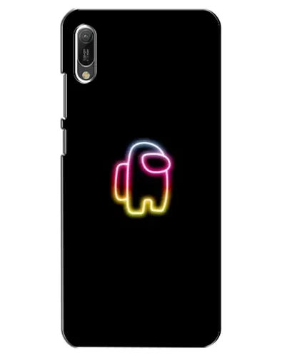 Чехол для Huawei Y6 2019 с картинкой «Among Us градиент»