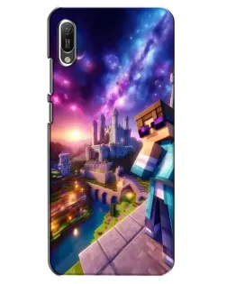 Чохол для Huawei Y6 2019 з картинкою «Стів та космос» Чохол для Huawei Y6 2019 з картинкою «Стів та космос»