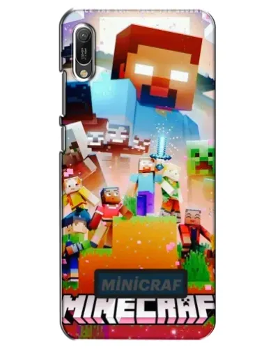 Чехол для Huawei Y6 2019 с картинкой «Minecraft герои игры» Чехол для Huawei Y6 2019 с картинкой «Minecraft герои игры»