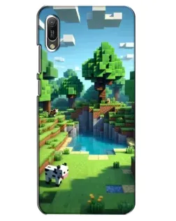Чохол для Huawei Y6 2019 з картинкою «Minecraft літній день» Чохол для Huawei Y6 2019 з картинкою «Minecraft літній день»