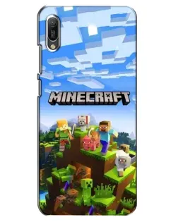 Чохол для Huawei Y6 2019 з картинкою «Minecraft класичний світ» Чохол для Huawei Y6 2019 з картинкою «Minecraft класичний світ»