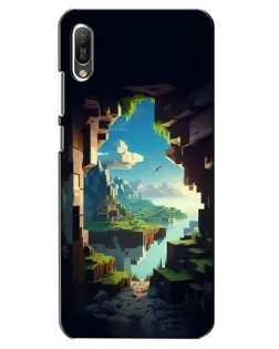 Чохол для Huawei Y6 2019 з картинкою «Вид з печери» Чохол для Huawei Y6 2019 з картинкою «Вид з печери»