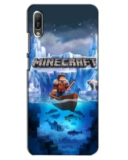 Чохол для Huawei Y6 2019 з картинкою «Minecraft льодянийсвіт» Чохол для Huawei Y6 2019 з картинкою «Minecraft льодянийсвіт»
