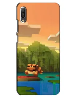 Чохол для Huawei Y6 2019 з картинкою «Майнкрафт захід сонця» Чохол для Huawei Y6 2019 з картинкою «Майнкрафт захід сонця»