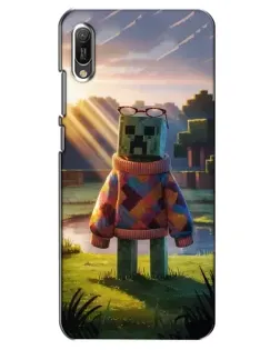 Чохол для Huawei Y6 2019 з картинкою «Кріпер у светрі» Чохол для Huawei Y6 2019 з картинкою «Кріпер у светрі»