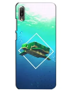 Чохол для Huawei Y6 2019 з картинкою «Черепаха Minecraft» Чохол для Huawei Y6 2019 з картинкою «Черепаха Minecraft»