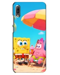 Чехол для Huawei Y6 2019 с картинкой «Отдых на пляже» Чехол для Huawei Y6 2019 с картинкой «Отдых на пляже»