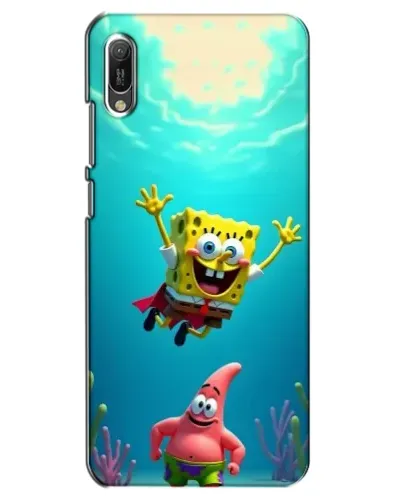 Чехол для Huawei Y6 2019 с картинкой «Спанч Боб под водой» Чехол для Huawei Y6 2019 с картинкой «Спанч Боб под водой»