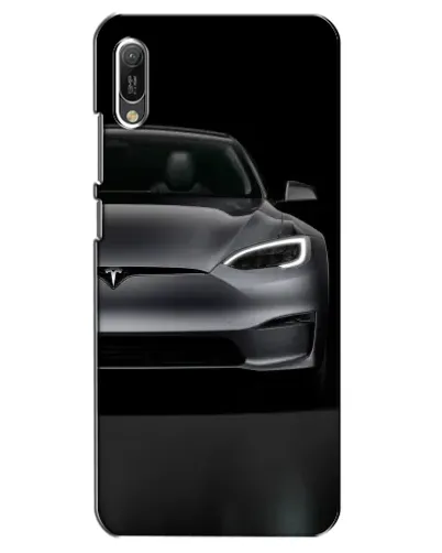 Чехол для Huawei Y6 2019 с картинкой «Tesla Model S Look»