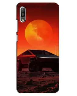 Чохол для Huawei Y6 2019 з картинкою «Cybertruck на Марсі» Чохол для Huawei Y6 2019 з картинкою «Cybertruck на Марсі»