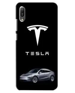 Чохол для Huawei Y6 2019 з картинкою «Tesla Model Y» Чохол для Huawei Y6 2019 з картинкою «Tesla Model Y»