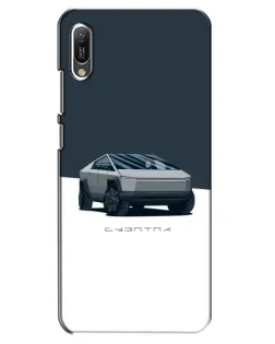 Чохол для Huawei Y6 2019 з картинкою «Сріблястий Cybertruck Tesla» Чохол для Huawei Y6 2019 з картинкою «Сріблястий Cybertruck Tesla»