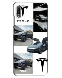 Чохол для Huawei Y6 2019 з картинкою «Колаж Cybertruck Tesla» Чохол для Huawei Y6 2019 з картинкою «Колаж Cybertruck Tesla»