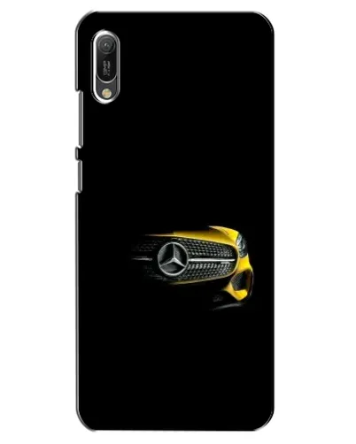 Чехол для Huawei Y6 2019 с картинкой «Mercedes — ретро стиль» Чехол для Huawei Y6 2019 с картинкой «Mercedes — ретро стиль»