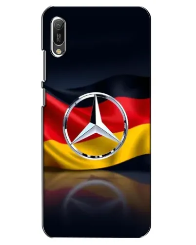 Чехол для Huawei Y6 2019 с картинкой «Mercedes — флаг Германии» Чехол для Huawei Y6 2019 с картинкой «Mercedes — флаг Германии»