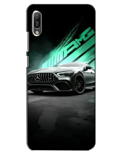 Чехол для Huawei Y6 2019 с картинкой «Темный Mercedes AMG» Чехол для Huawei Y6 2019 с картинкой «Темный Mercedes AMG»