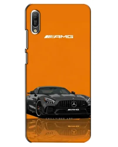 Чехол для Huawei Y6 2019 с картинкой «Оранжевый Mercedes AMG» Чехол для Huawei Y6 2019 с картинкой «Оранжевый Mercedes AMG»