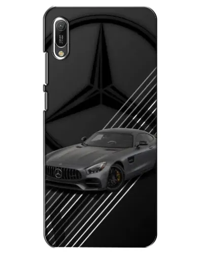 Чехол для Huawei Y6 2019 с картинкой «Mercedes AMG — графика» Чехол для Huawei Y6 2019 с картинкой «Mercedes AMG — графика»