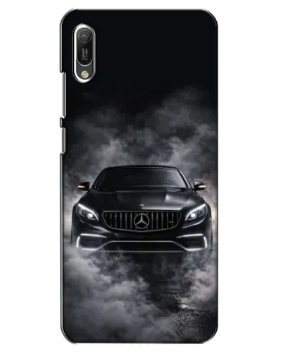 Чехол для Huawei Y6 2019 с картинкой «Mercedes в дыму» Чехол для Huawei Y6 2019 с картинкой «Mercedes в дыму»