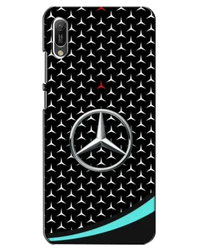 Чехол для Huawei Y6 2019 с картинкой «Mercedes — бирюзовый акцент» Чехол для Huawei Y6 2019 с картинкой «Mercedes — бирюзовый акцент»